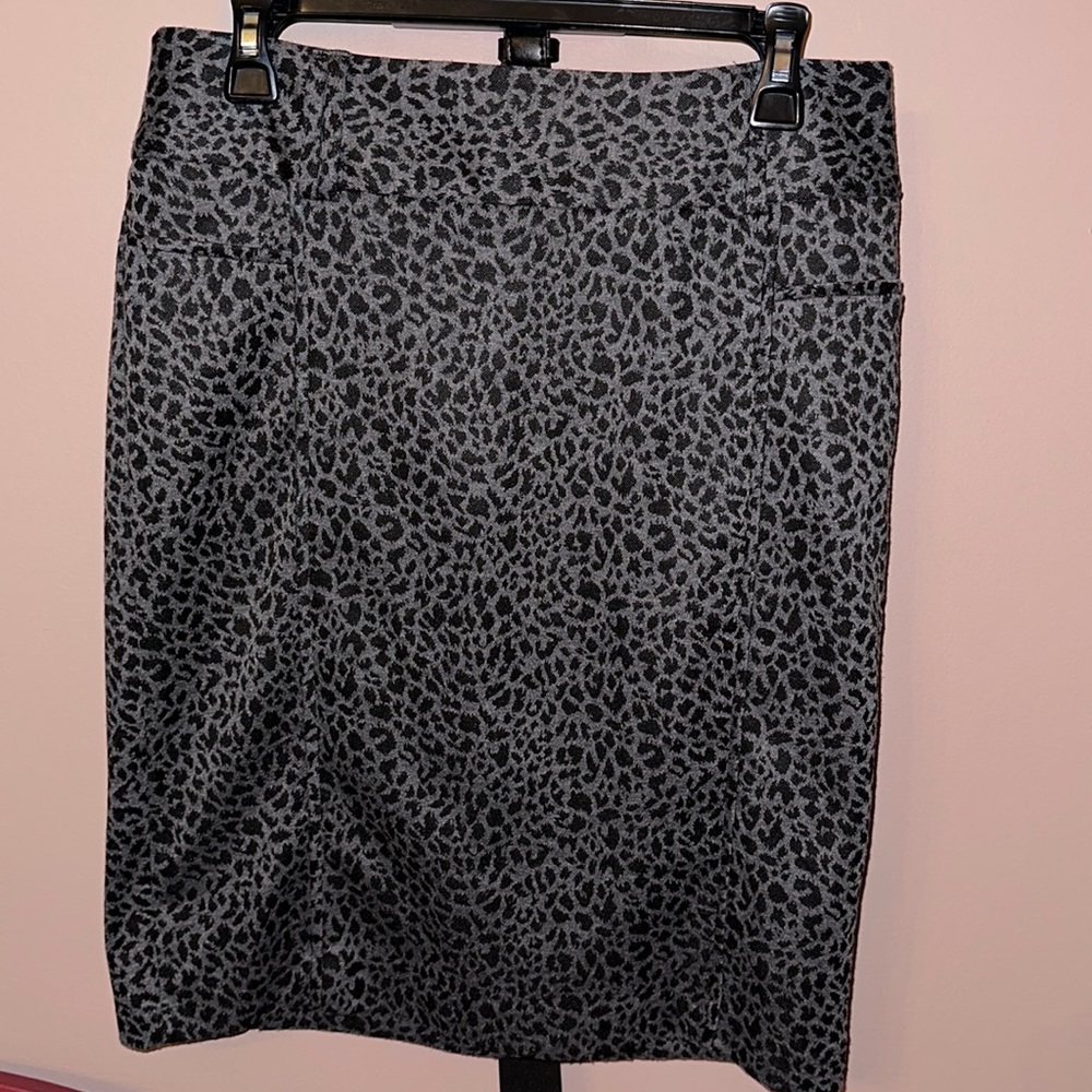 Marina Luna Animal Print Skirt